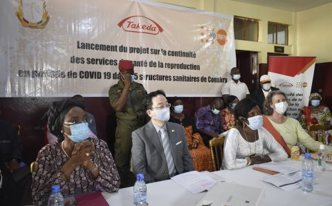 UNFPA et Takeda soutiennent la continuité des services de santé de reproduction à Conakry  à travers un projet conjoint