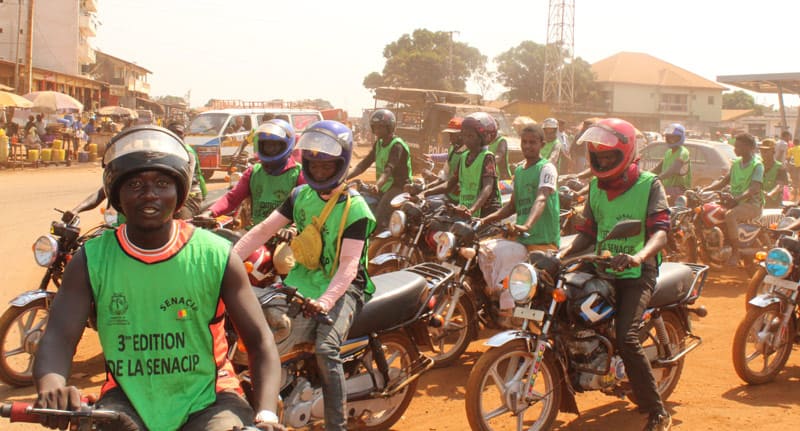 « grâce à cette rencontre, nous avons compris que les motos taxis sont victimes d’instrumentalisation » dixit  le Trésorier des motos taxis de Matam