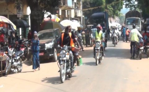 Kindia : les manifestations politiques, un danger pour les taxis-motards