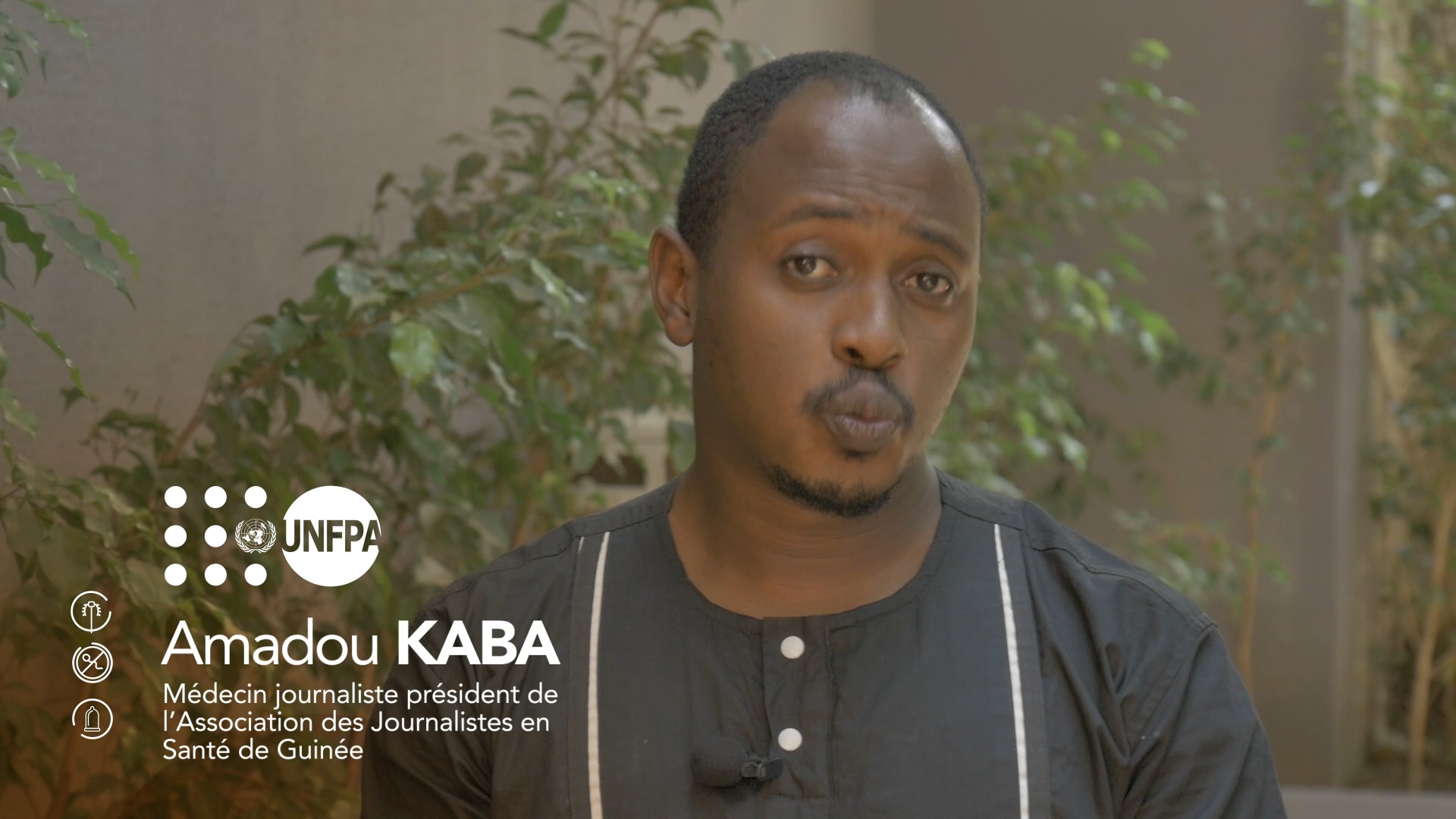 Amadou Korka Bah,  journaliste s’engage pour la planification familiale