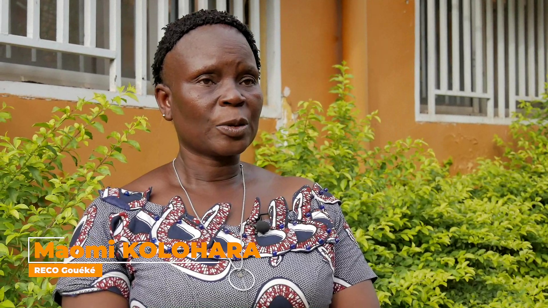 Maomi Kolohara Relais Communautaire (RECO) de Gouéké s’engage pour la continuité des services de santé maternelle