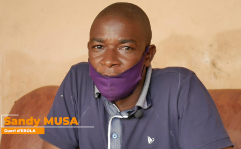Sandy Musa Guéri d’Ebola s’engage pour la continuité des services de santé maternelle