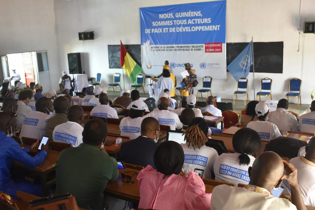 Pour la paix, le gouvernement lance la caravane de cohésion sociale à N’zérékoré